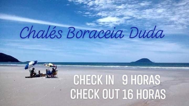 Chales Boraceia Duda Praia de Boraceia 외부 사진